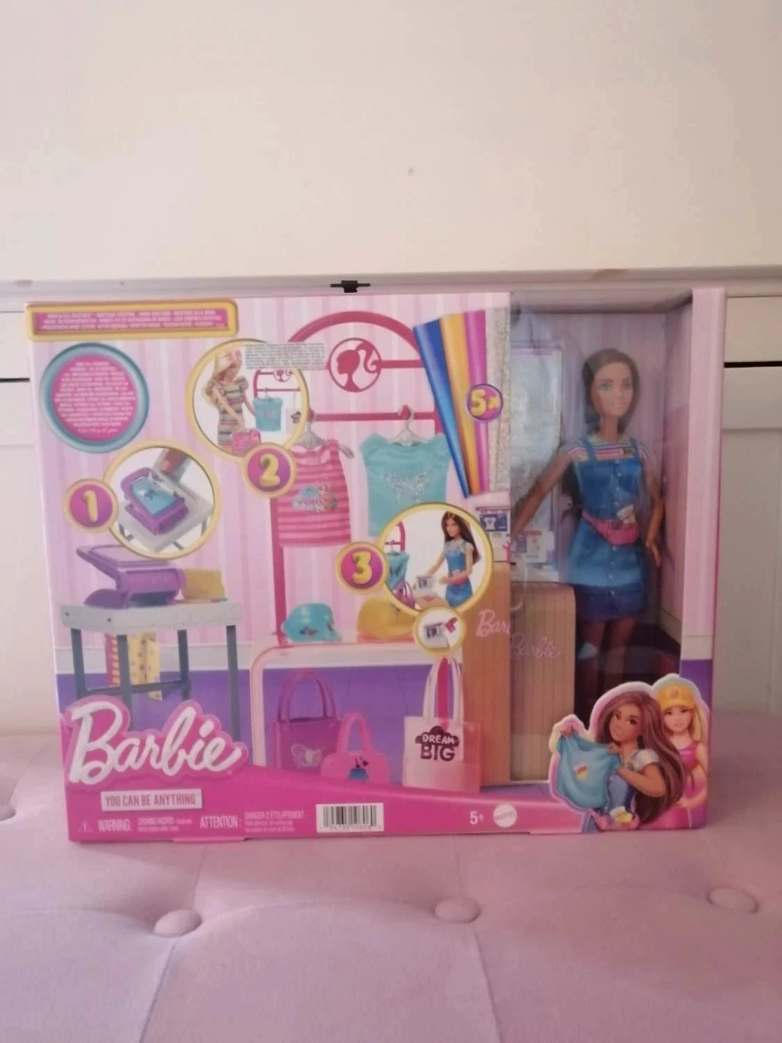 Barbie : Set boutique création